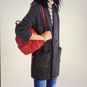 Madewell Charcoal Gray Cardigan